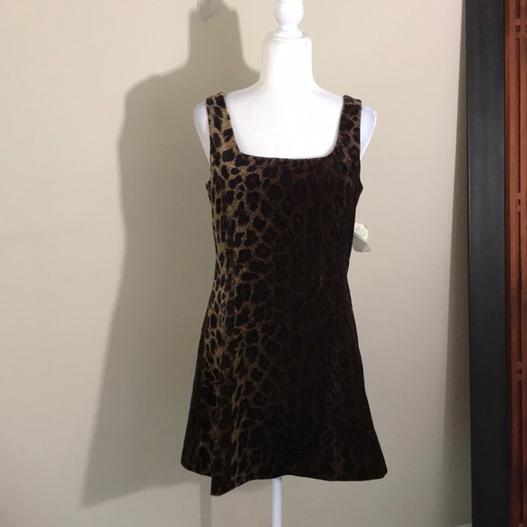 Jeffery Halper Dresses & Skirts - NWT Vintage Jeffery Halper Leopard Dress